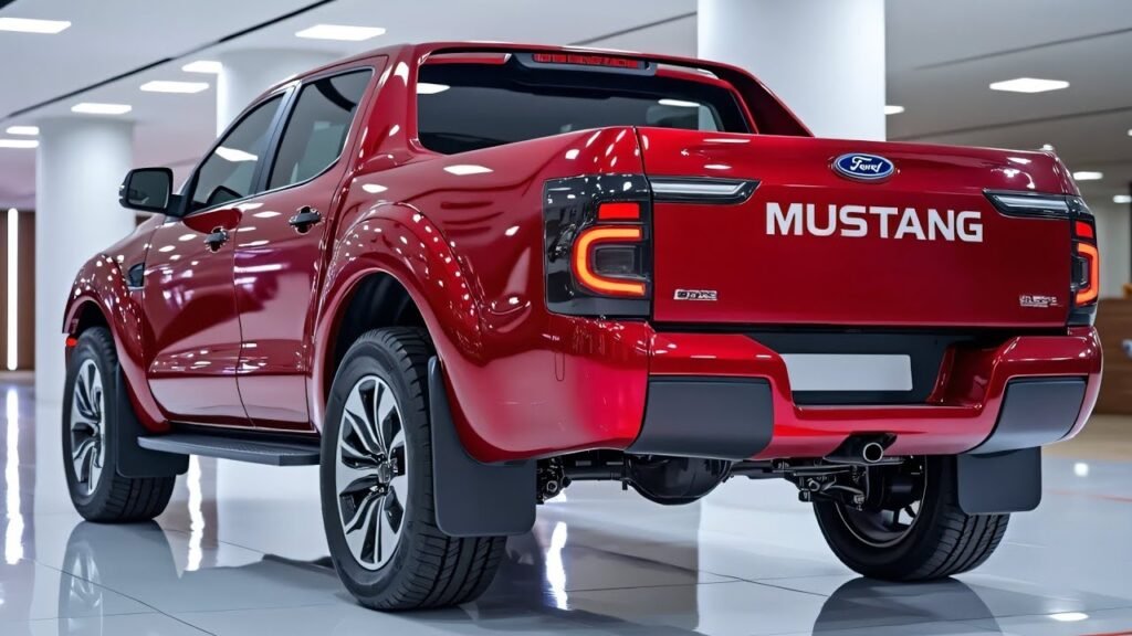 2026 Ford Mustang Pickup Truck Unveiled